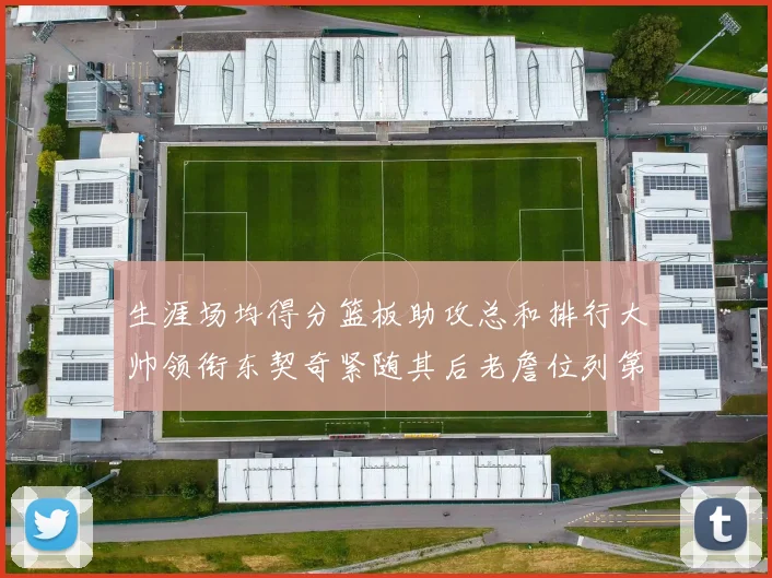 生涯场均得分篮板助攻总和排行大帅领衔东契奇紧随其后老詹位列第八